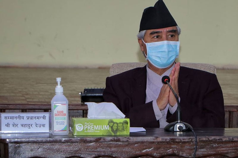 प्रधानमन्त्रीले विश्वासको मत लिने प्रस्ताव संसद सचिवालयमा दर्ता