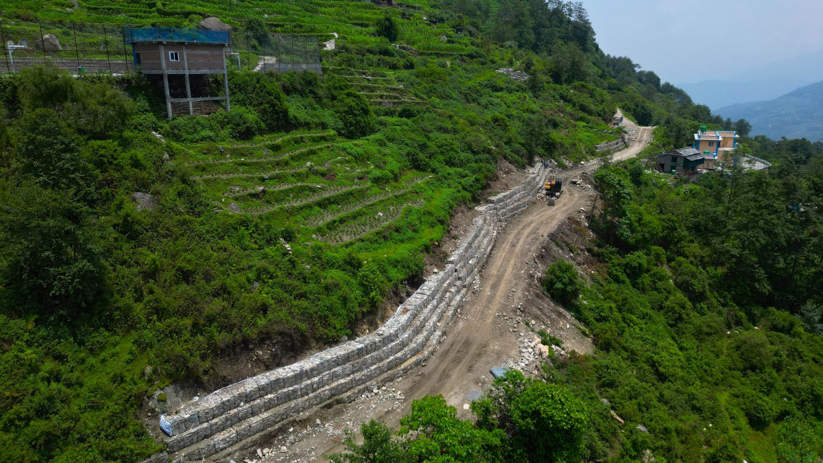 पहिरो र नदी कटान रोक्न दग्नाममा बस्ती संरक्षण योजना