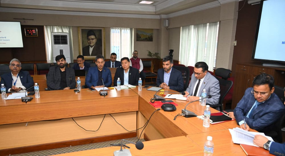 २० ठूला बहुराष्ट्रिय तथा ठूला करदाता कम्पनीका प्रतिनिधिसँग अर्थमन्त्रीको छलफलको अर्थ